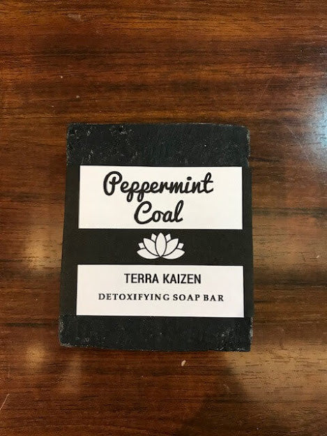 Peppermint Coal ORGANIC Soap Bar