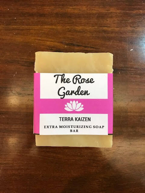 The ROSE Garden with Goat's Milk ORGANIC Soap Bar