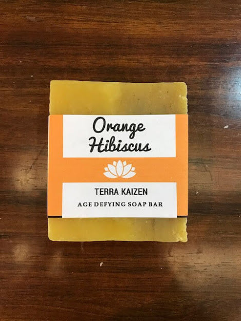 Orange Hibiscus ORGANIC Soap Bar